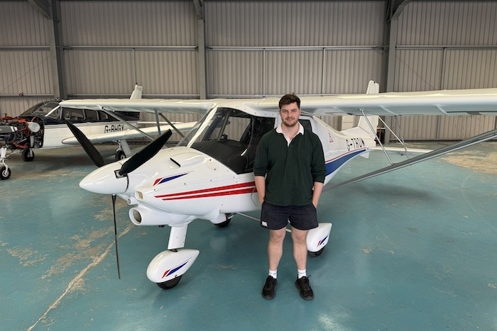 Elevation Airsports Student Isaac Completes His General Skills Test