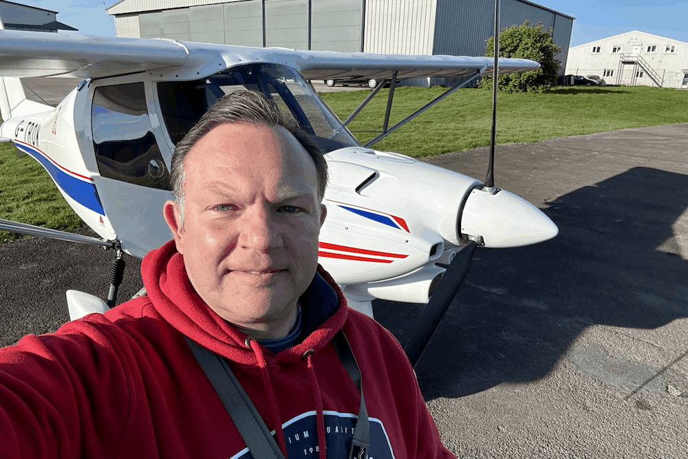 Elevation Airsports Student Ben Completes His General Skills Test