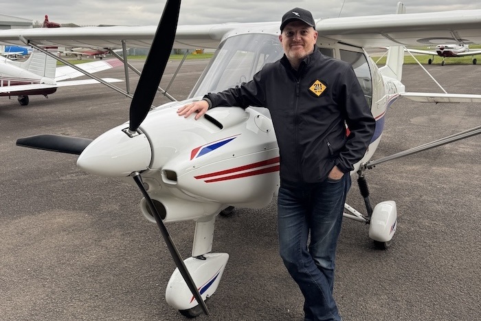 Elevation Airsports Student Craig Completes His First Solo Flight