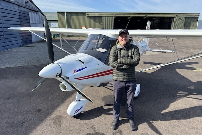 Elevation Airsports Student Craig Completes His General Skills Test