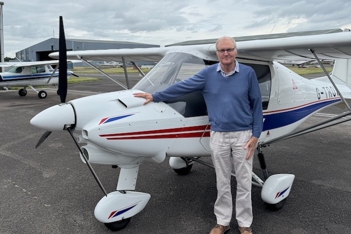 Elevation Airsports Student Jim Completes His First Solo Flight