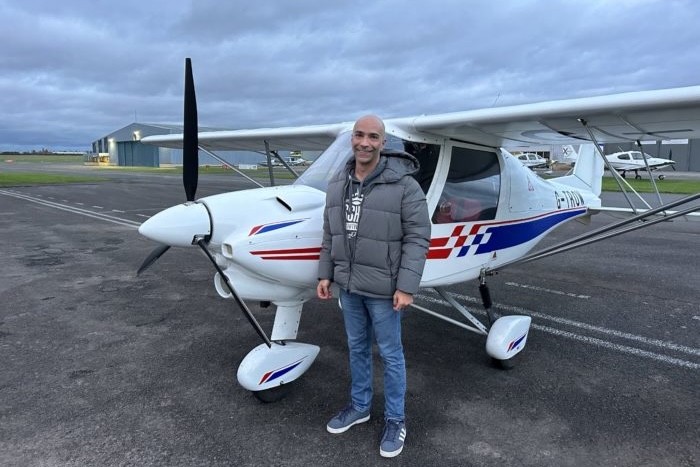 Elevation Airsports Student Markos Completes His First Solo Flight